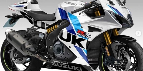 Suzuki GSX-R 1000: la livrea 2022 pensata da Kar Lee