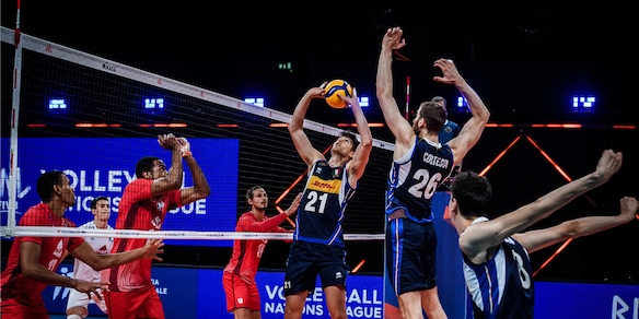 VNL: il tie break sorride all'Italia contro la Francia