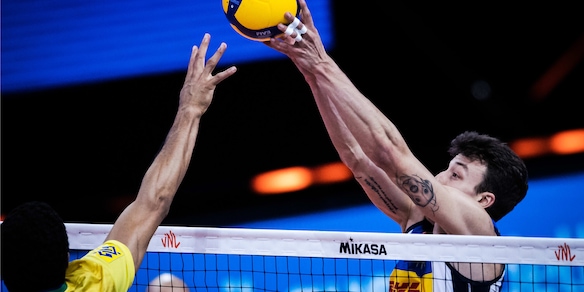 VNL: tanto Brasile ma l'Italia c'è