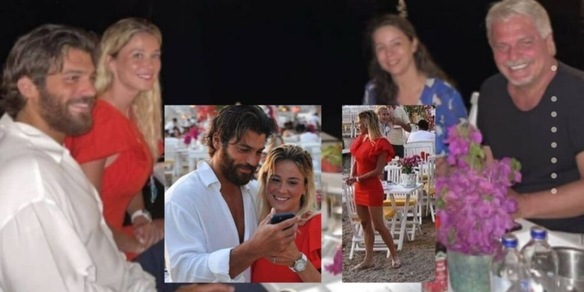 Diletta Leotta con i genitori di Can Yaman: occhio al dettaglio