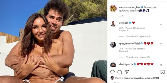 Elettra Lamborghini incinta? Fans scatenati sui social