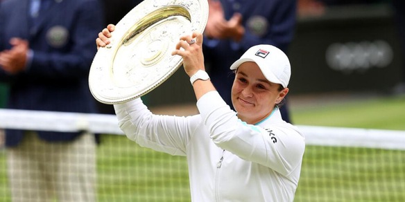 Ashleigh Barty è la regina di Wimbledon 2021