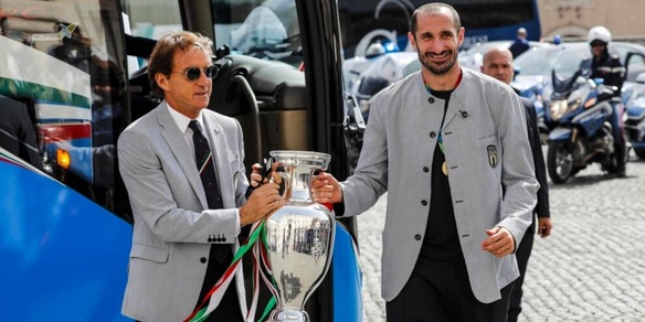 Italia Campione, dal Quirinale a Palazzo Chigi: delirio azzurro a Roma