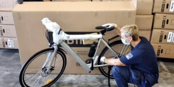 Trieste: Guardia di Finanza sequestra 200 e-bike provenienti dalla Cina