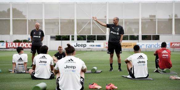 Juve, il primo allenamento: Allegri detta le regole per ripartire