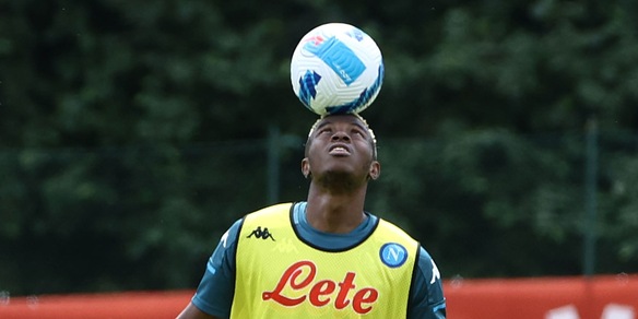 Napoli, Osimhen-show: Victor è pronto per la prima amichevole