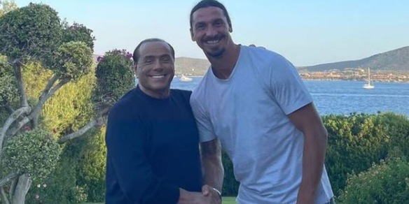 Milan, Ibrahimovic incontra Berlusconi: "La potenza fa la storia"