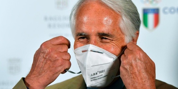 Malagò festeggia l’Italia a Tokyo 2020. Totti: “Daje!”