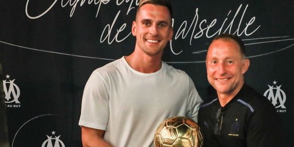 Milik incontra la leggenda Papin: "Che onore!"