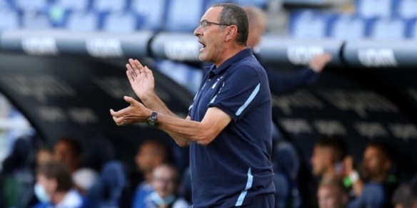 Lazio, Sarri: "Bella vittoria, ma non illudiamoci. Dobbiamo crescere"