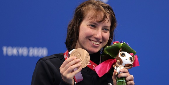 Paralimpiadi, Palazzo vince il bronzo nei 50 sl: è il suo 4° podio