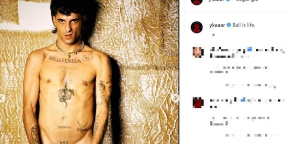 Maneskin, Damiano nudo su Instagram: la fidanzata Giorgia commenta