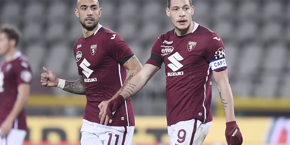 Torino subito in campo: Belotti e Zaza ancora indisponibili