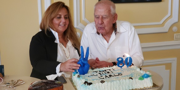 Bottoni, festa a Capannelle