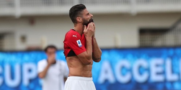 Milan, Giroud e Ibrahimovic fuori dai convocati per l'Atalanta