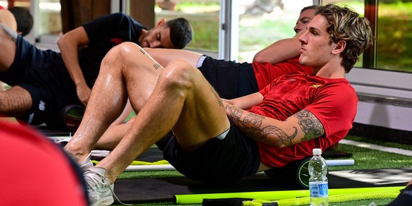 La Roma torna ad allenarsi senza i nazionali. Ecco le condizioni di Zaniolo