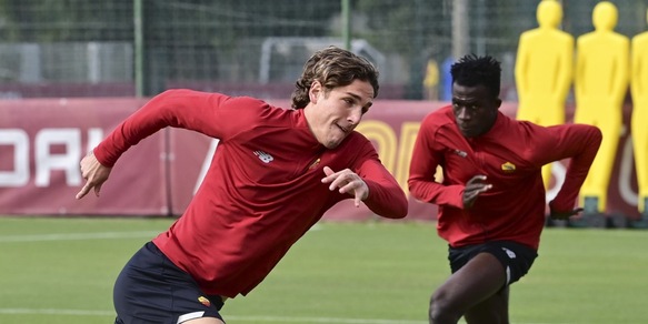 Roma, Zaniolo con il gruppo. Pellegrini out per febbre