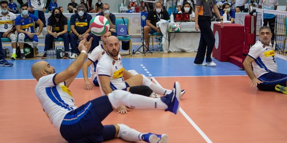 Europei di Sitting: l'Italia maschile battuta dalla Lettonia