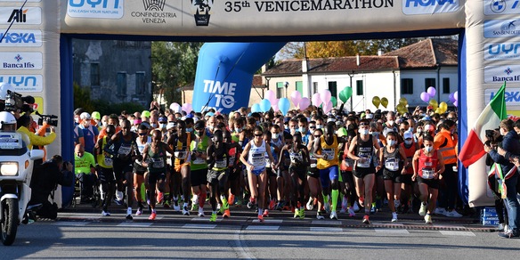 35^ Confindustria Venezia Venicemarathon & 10K, un grande successo su più fronti