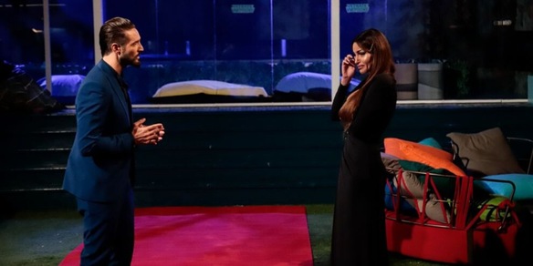 GF Vip, Alex Belli incontra la moglie: "Quando bevi sei un'altra persona"