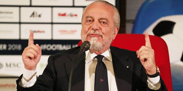 De Laurentiis: "La mia scaramanzia quando gioca il Napoli"