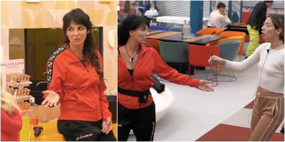 Scintille al GF Vip, Soleil punta un coltello contro Miriana Trevisan