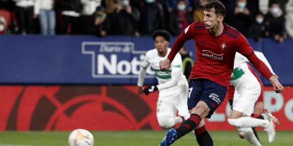 Osasuna, non basta Budimir: finisce 1-1 con l'Elche