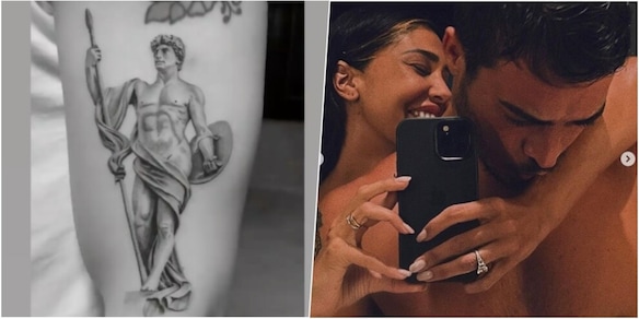 Antonino Spinalbese, ecco il nuovo tattoo: è un messaggio per Belen?