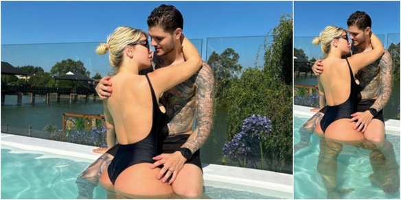 Mauro Icardi, la dedica romantica per Wanda: “Il mio regalo di Natale”