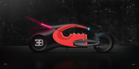 Audacieux, come potrebbe essere una moto Bugatti FOTO