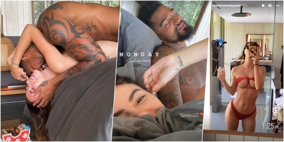 Boateng e Valentina senza freni: foto da censura su Instagram