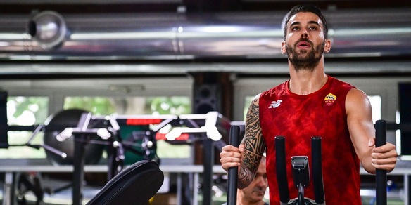 Roma, Spinazzola sorride: è tornato a lavorare in palestra