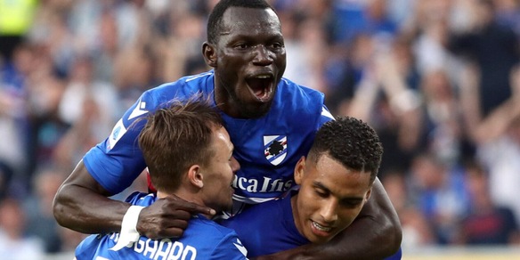 Sampdoria, finisce 2-2 il test in famiglia