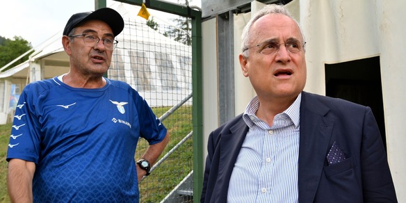Lotito e il problema del prato dell'Olimpico: "Ha ragione Sarri"