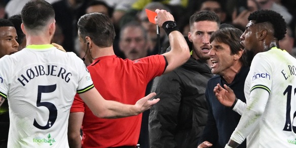 Conte espulso è una furia: le parole violente contro il Var