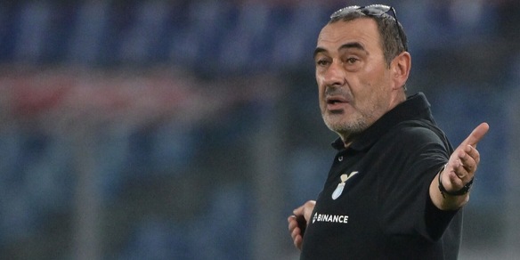 Lazio, Sarri: "Milinkovic il migliore? Non glielo dico mai. Qui mi diverto..."
