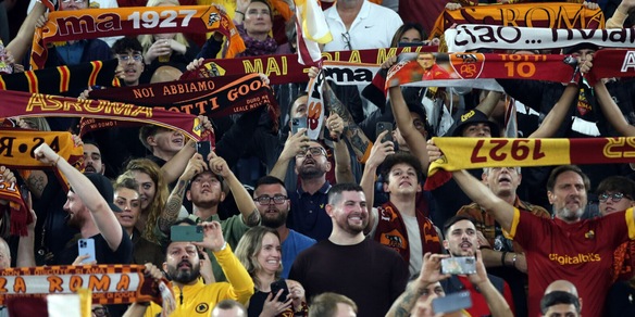 Roma, per i tifosi il derby è già qui