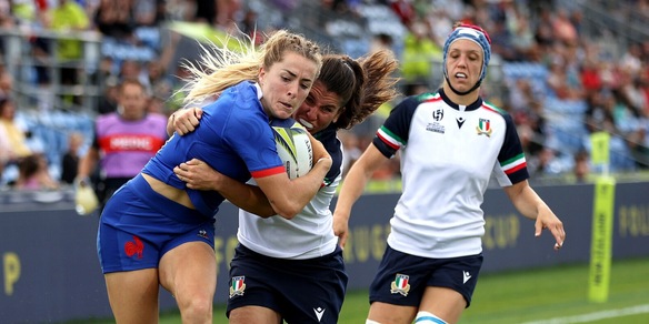 Rugby, l'Italia femminile eliminata dal Mondiale: dominio Francia