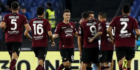 Lazio-Salernitana 1-3: tabellino, statistiche e marcatori