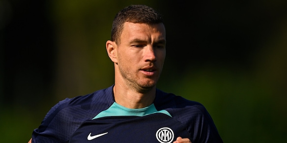 Inter, si ferma anche Dzeko. Le sue condizioni in vista di Bayern e Juve