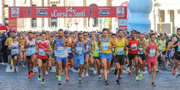 In 2400 a La Corsa dei Santi a Roma, c'era anche Marcell Jacobs