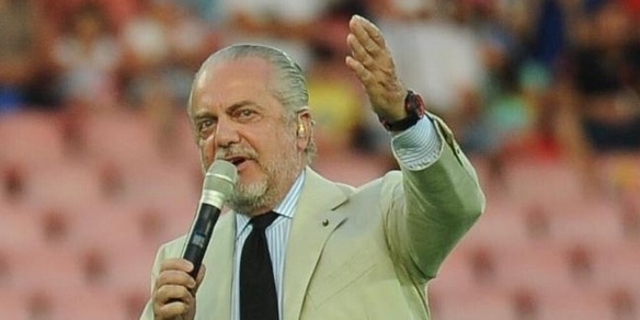 Atalanta-Napoli, De Laurentiis tiferà da Los Angeles: "Come se fossi a bordo campo"