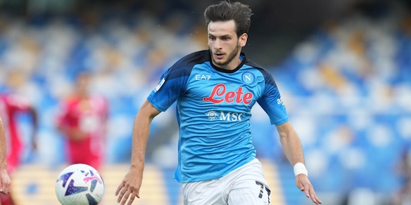 Napoli, Kvaratskhelia salta l'Atalanta per lombalgia acuta
