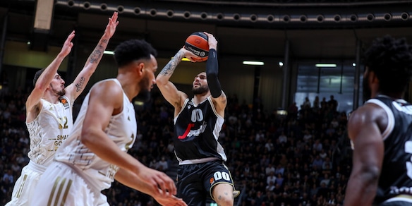 Eurolega, Virtus Bologna ribaltata dall'ASVEL, che passa in rimonta 84-79