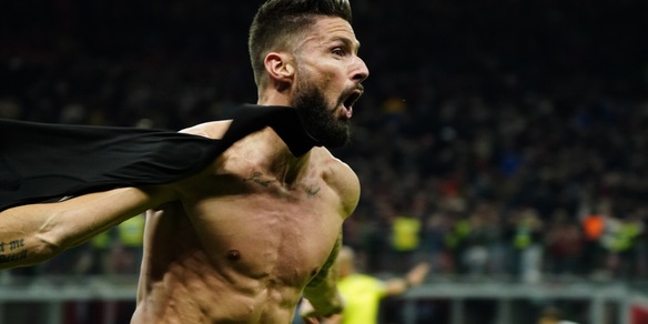 Milan: riecco Giroud, l'uomo dei gol decisivi