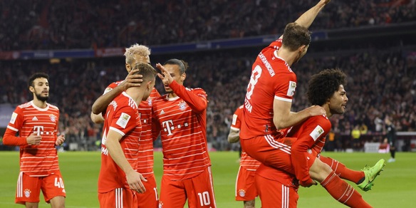 Bayern a valanga: sei gol al Werder! Stop Borussia Dortmund