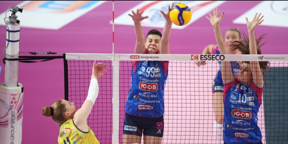 Conegliano devastante sul campo di Novara