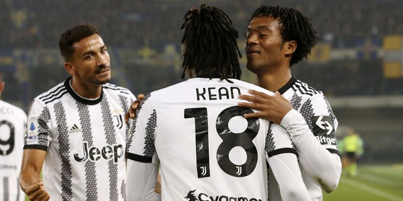 Verona-Juve diretta: Kean la decide al Bentegodi, 1-0 bianconero