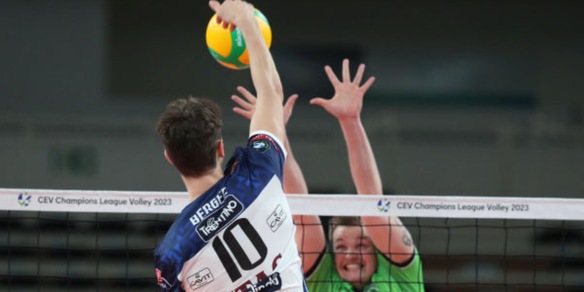 Trento travolgente nell'esordio in Champions