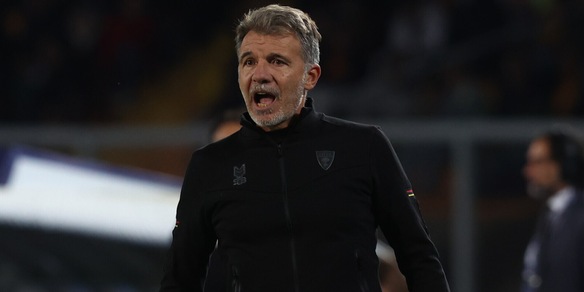 Lecce, Baroni: "Diversi dubbi di formazione. Gendrey è da valutare"